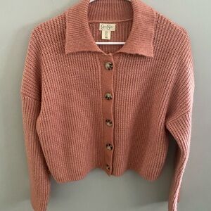 Jessica Simpson Women's Button-up Cardigan knit.